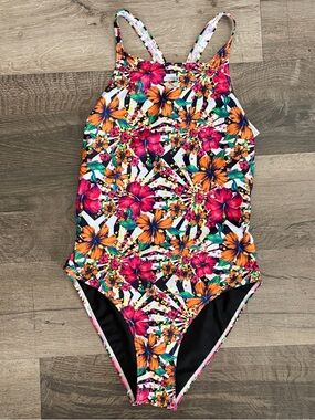 Arena one piece swimsuit on Floral Design US Size 38